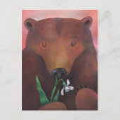 Cartes Pour Fêtes Annuelles Je Sens Le Printemps (Devant)