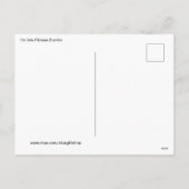 Cartes Pour Fêtes Annuelles Je suis en forme Burrito (Dos)