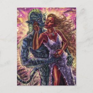 Cartes Pour Fêtes Annuelles Je suis tombée amoureuse d'un monstre marin