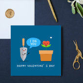 Cartes Pour Fêtes Annuelles Je T'Ai Creusé Heureuse Sainte-Valentin mignon Amo