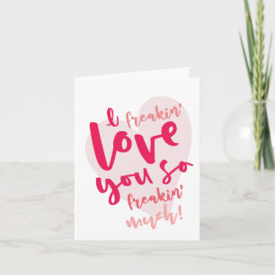 Cartes Pour Fêtes Annuelles Je t'aime