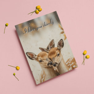 Cartes Pour Fêtes Annuelles Je t'aime bien