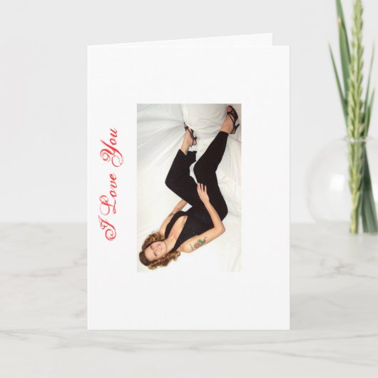 Cartes Pour Fêtes Annuelles Je t'aime/carte de Valentine (Devant)