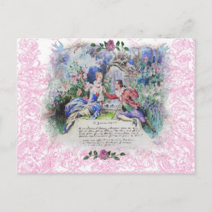 Cartes Pour Fêtes Annuelles Je Taime Marie Antoinette Saint-Valentin