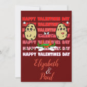 Cartes Pour Fêtes Annuelles Je t'aime plus que Pupusas Salvadoran Foodie (Devant)