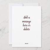 Cartes Pour Fêtes Annuelles Je T'Aime Plus Que Queso (Dos)