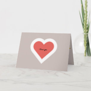 Cartes Pour Fêtes Annuelles Je t'aime tellement ! emoji valentine