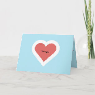 Cartes Pour Fêtes Annuelles Je t'aime tellement ! girl emoji valentine