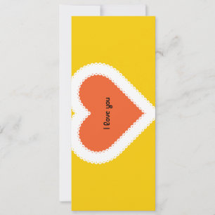 Cartes Pour Fêtes Annuelles Je t'aime tellement ! girl emoji valentine