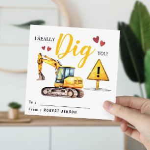 Cartes Pour Fêtes Annuelles Je t'aime vraiment Cours de la Saint-Valentin