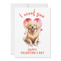 Je vous aboie vous jour de la Saint-Valentin chien
