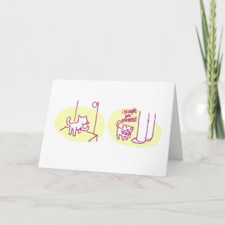 Cartes Pour Fêtes Annuelles Je vous ai amenés se présente…
