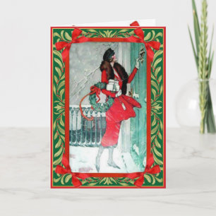 Cartes Pour Fêtes Annuelles Je vous apporte des nouvelles de Noël