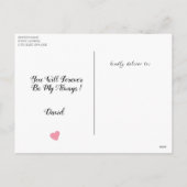 Cartes Pour Fêtes Annuelles JE VOUS CONSULTE | Jolie Saint-Valentin de requin (Dos)