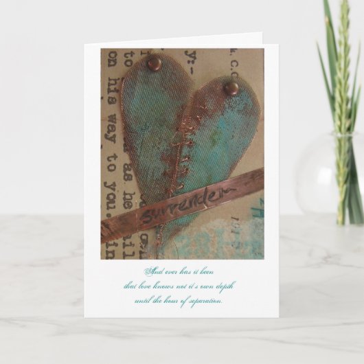 Cartes Pour Fêtes Annuelles Je Vous Manque (Devant)