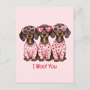Cartes Pour Fêtes Annuelles Je Vous Oublie Les Chiens De La Fête Des Valentine