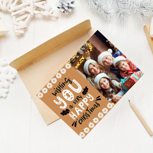 Cartes Pour Fêtes Annuelles Je vous souhaite une très heureuse photo de famill