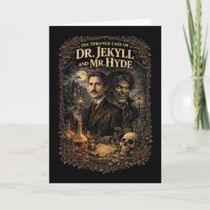 Cartes Pour Fêtes Annuelles Jekyll et Hyde