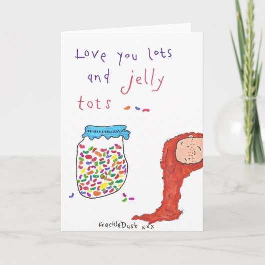 Cartes Pour Fêtes Annuelles jellytots (Devant)