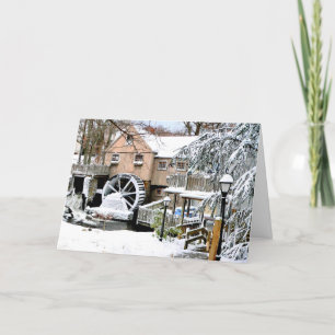 Cartes Pour Fêtes Annuelles Jenney Grist Mill à Plymouth, MA