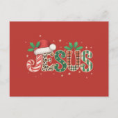 Cartes Pour Fêtes Annuelles Jésus chrétien Religieux Dire Foi Bible Verse (Devant)