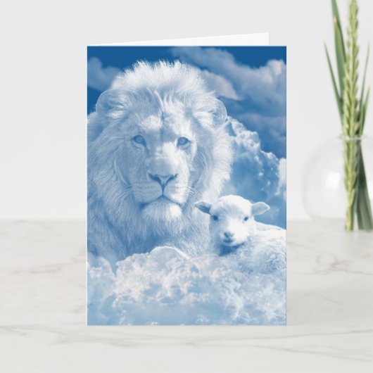 Cartes Pour Fêtes Annuelles Jésus Christ (Devant)