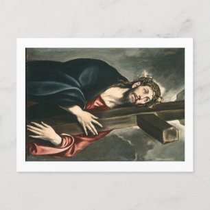 Cartes Pour Fêtes Annuelles Jésus Christ porte la croix