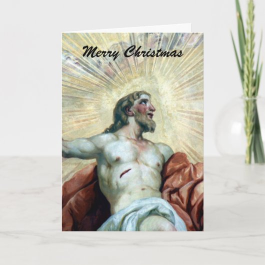 Cartes Pour Fêtes Annuelles jésus de noël (Devant)
