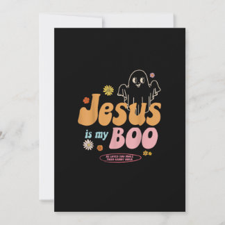 Cartes Pour Fêtes Annuelles Jesus Is My Boo He Loves You More Playful Faith St