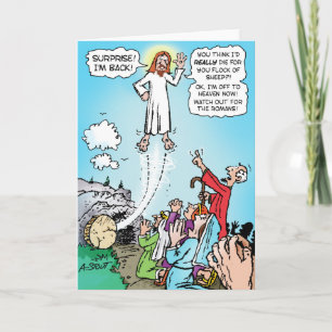 Cartes Pour Fêtes Annuelles Jésus KINDA est mort pour nos péchés ! -Carte pour