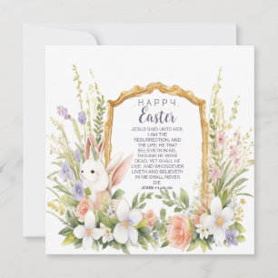 Cartes Pour Fêtes Annuelles Jésus la Résurrection et la Vie Pâques