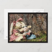 Cartes Pour Fêtes Annuelles Jésus m'aime (Devant / Derrière)