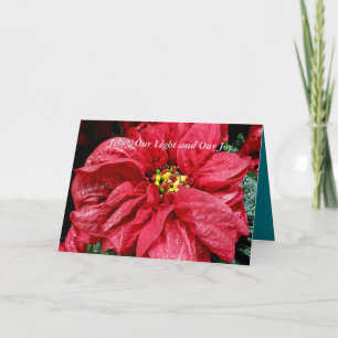 Cartes Pour Fêtes Annuelles Jésus Notre lumière et notre joie