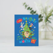 Cartes Pour Fêtes Annuelles J'Étais Naughty (Debout devant)