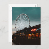 Cartes Pour Fêtes Annuelles Jetée 57, Seattle, Washington (Devant / Derrière)