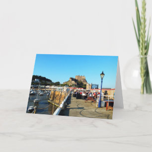 Cartes Pour Fêtes Annuelles Jetée et château à Gorey