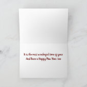 CARTES POUR FÊTES ANNUELLES *JETEZ NOËL* POUR TOUS CETTE ANNÉE ! FÊTES (Intérieur)