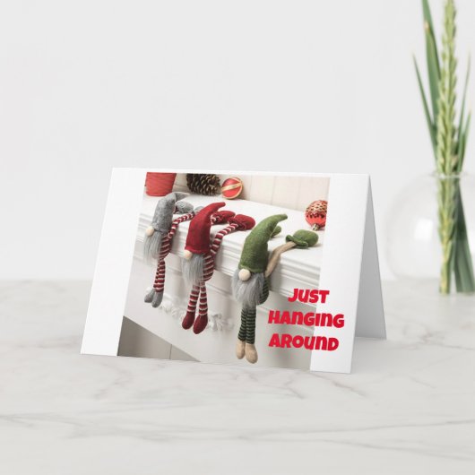 CARTES POUR FÊTES ANNUELLES JETEZ-VOUS DE NOËL ! (Devant)