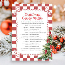 Jeu de correspondance de bonbons de Noël