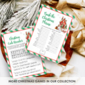 Cartes Pour Fêtes Annuelles Jeu de fin de phrase de Noël