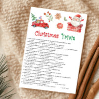 Jeu de questions-réponses de Noël Santa