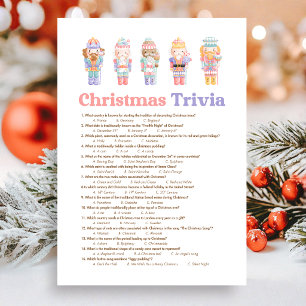 Cartes Pour Fêtes Annuelles Jeu de questions-réponses sur le film de Noël Cass