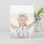 Cartes Pour Fêtes Annuelles Jeu Joyeux Script avec Empreinte de léopard (Debout devant)