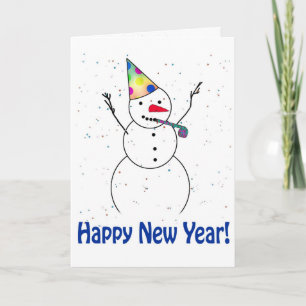 CARTES POUR FÊTES ANNUELLES JEUX NOUVEL AN !
