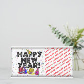 CARTES POUR FÊTES ANNUELLES JEUX NOUVEL AN ! (Debout devant)