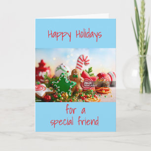 CARTES POUR FÊTES ANNUELLES **JEUX VACANCES** À UN "AMI SPÉCIAL"