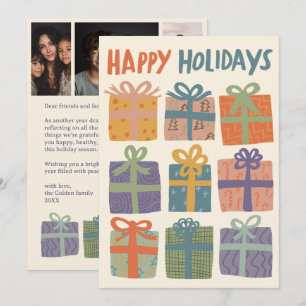 Cartes Pour Fêtes Annuelles JEUX VACANCES Cadeaux Noël PERSONNALISÉ 3 Photos