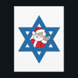 CARTES POUR FÊTES ANNUELLES JEWISH PÈRE NOËL<br><div class="desc">T-shirts et vêtements Humours de vacances Funny Gear : T-shirts,  Sweat - shirts à capuche,  Stickers,  Boutons et cadeaux.</div>
