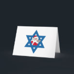 CARTES POUR FÊTES ANNUELLES JEWISH PÈRE NOËL<br><div class="desc">T-shirts et vêtements pour Humours de vacances Funny Gear : T-shirts,  Sweat - shirts à capuche,  Stickers,  Boutons et cadeaux.</div>