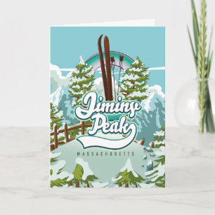 Cartes Pour Fêtes Annuelles Jiminy Peak massachusetts ski